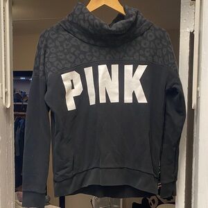 VS PINK Leopard Print Sweatshirt